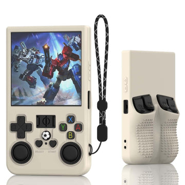 Fiopaz For R36Max Silicone Protective Case, Soft Skin For R36 Max Retro Handheld Game Console Accessories, Anti-Scratch Washable