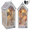 TOPBSFARNY DIY Doll House with Musical Movement  Wedding Theme Book Nook Kit  Illusion Mirror Design Miniature Dollhouse Kit  Booknook Bookshelf Desktop Decor Model Build for mature-themed Wedding Gift
