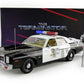 1977 Dodge Monaco Metropolitan Police With T-800 Endoskeleton Figure - The Terminator (1984), Artisan Collection, Doors Open To 