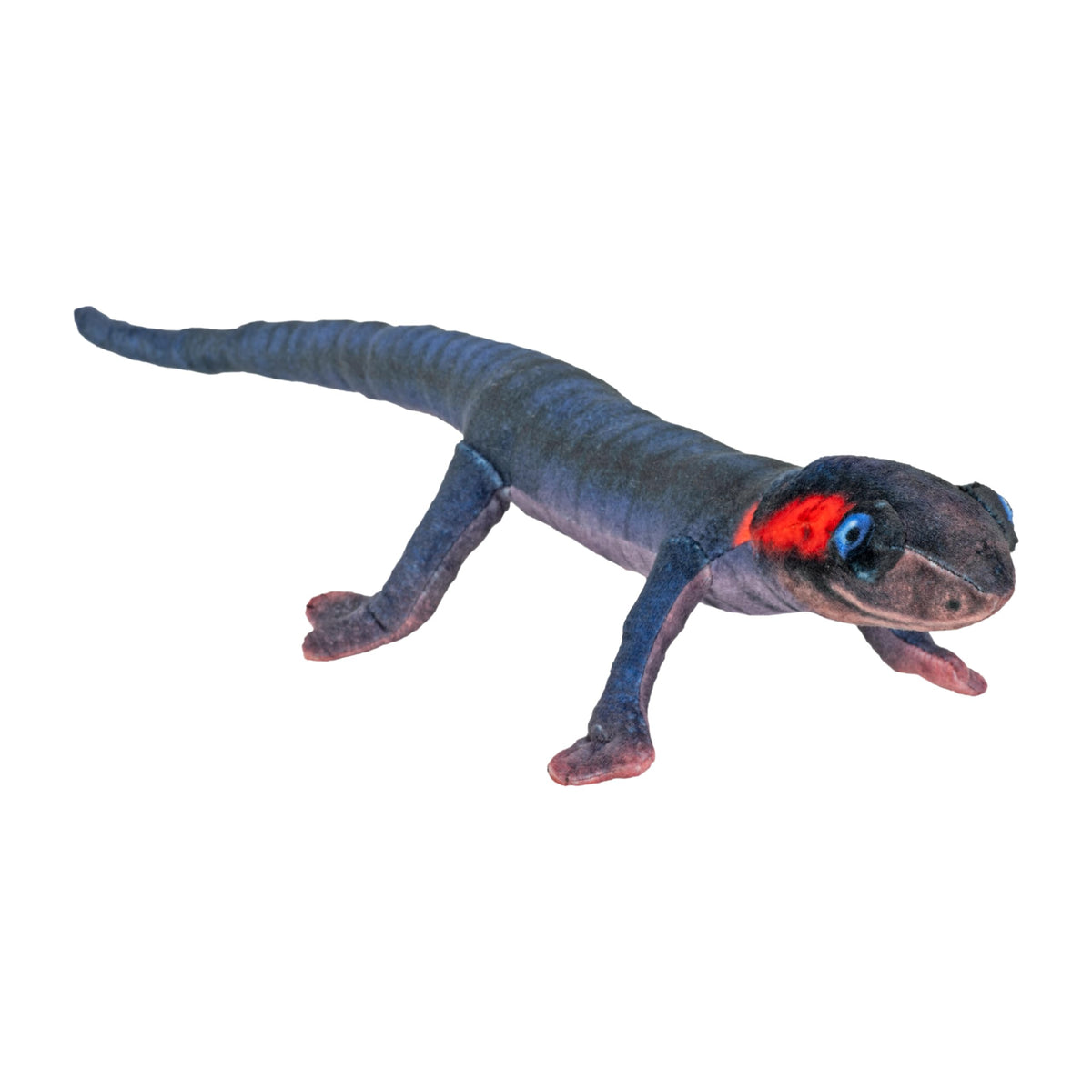 Wild Republic Coilkins Red Cheeked Salamander Stuffed Animal  12