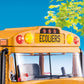 Playmobil School Bus with 4 Figures, Multicolor, Plastic, Model 70983, TU Size