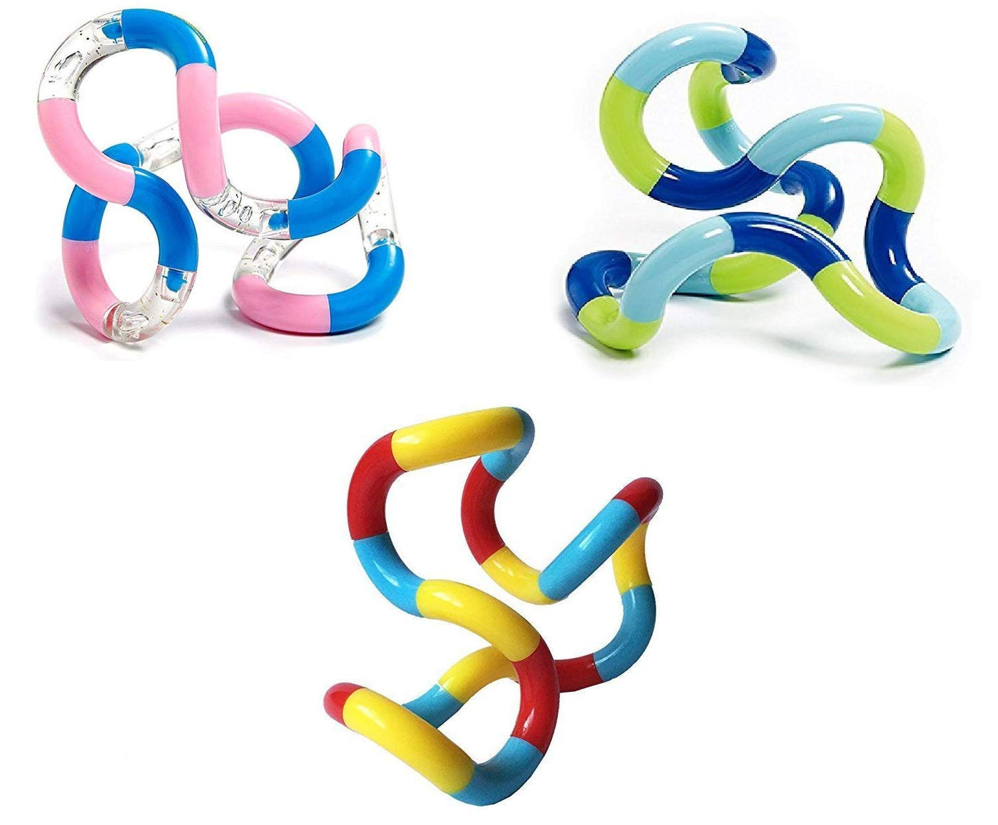 Tangle Jr. 1 pcs Classic Sensory Original Fidget Toy (1PC Yellow)