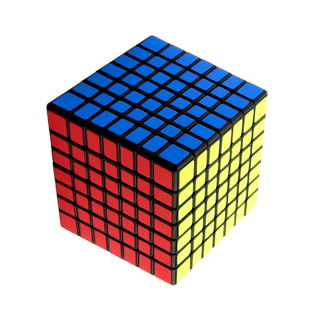 7x7x7 Magic Cube Twist Puzzle Brain Teaser Speed Cube Intelligence Toy Black| Contemporary Puzzles |Toys & Hobbies