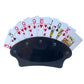 Seetooogames Card Holders For Playing Cards - Canasta Playing Card Games Holder For Kids Seniors - 4 Pack Mixed