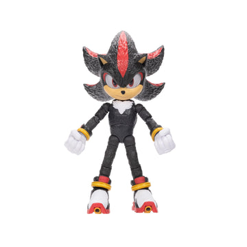 Sonic The Hedgehog Sonic 3 Movie Action Figures 5-Inch Shadow Collector Toy Figure, Highly Articulated for Boys Girls - Official