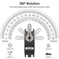 25Kg Servo High Torque Servo Motors, Waterproof Full Metal Gear Steering Servo For Robot Diy, Digital Servo With 25T Servo Horn,