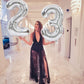Toniful 40 Inch Large Silver Number 60 Balloons Giant Digital 60 Helium Balloons, Foil Mylar Big Number Balloons For 60Th Birthd