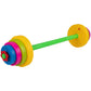 Kids Weight Set - Barbell With 8 Adjustable Plates - Kids Indoor Play Gym Toddler Workout Set - Baby Weights Toys For Age 3 And Up By Hey Play