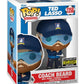 POP TV: Ted Lasso - Coach Beard Entertainment Earth limited availability Funko Vinyl Figure (Bundled with Compatible Box Protector Case)  Multicolored  3.75 inches