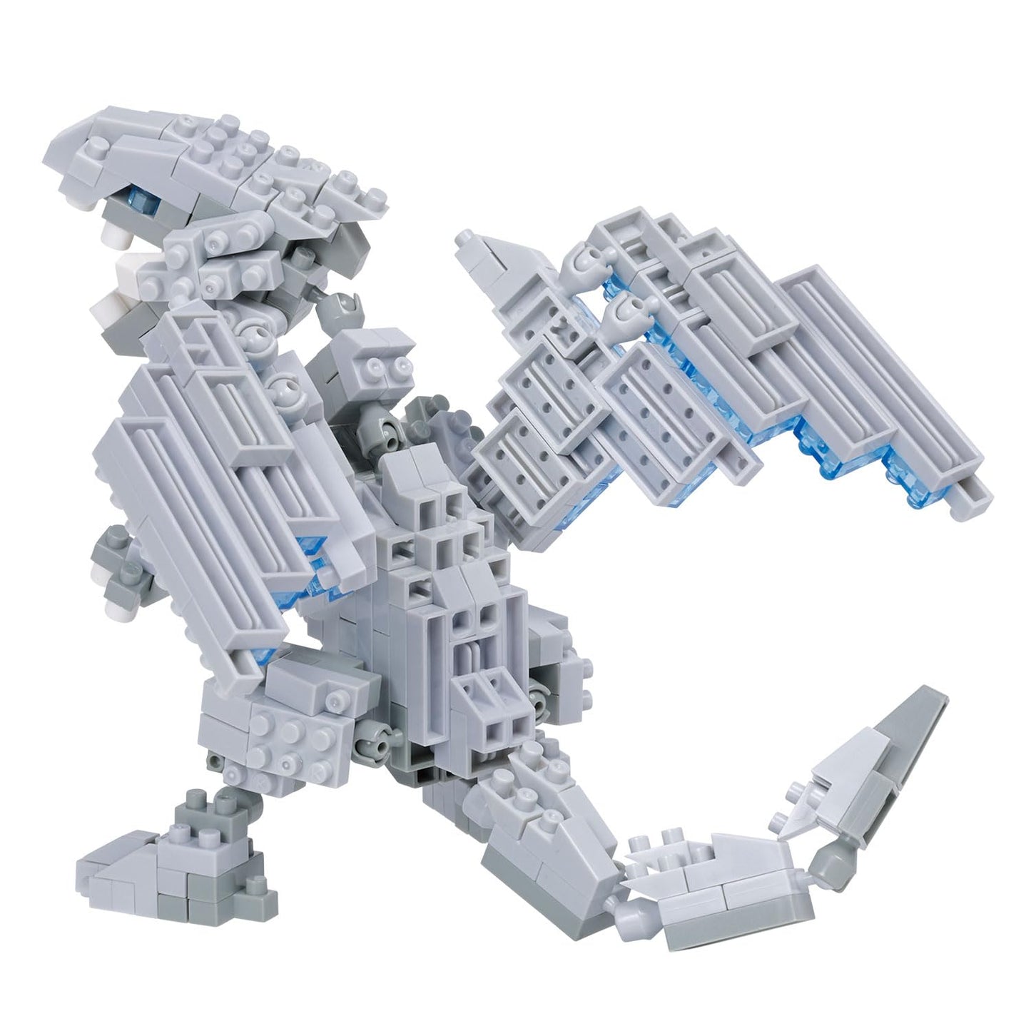 nanoblock - Yu-Gi-Oh! Duel Monsters - Blue-Eyes White Dragon, Character Collection Series Building Kit