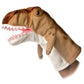 Aurora® Interactive Hand Puppet T-Rex Stuffed Animal - Storytelling Adventures - Playful Learning - Brown 10 Inches
