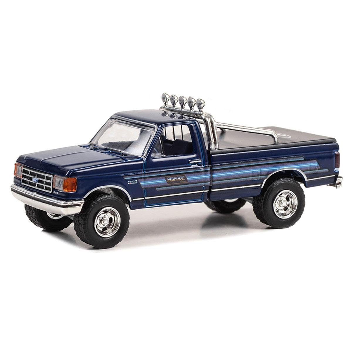 Greenlight 1/64 1987 Ford F-250 XLT Lariat  Bigfoot Cruiser 1  Scherer Truck 30433