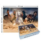 Beduke Jigsaw Puzzles For Adults 1000 Pieces Family Game Horse 1000 Piece Puzzle Thick Sturdy Precise Interlocking Age 14+
