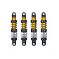 Que-T 4Pcs Aluminum Alloy Rc Shock Absorber For Axial Scx10 90046 D90 Trx4 Wraith 1/10 Crawler Car (70Mm)