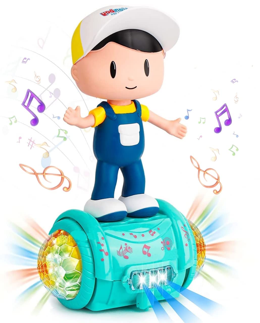 Dherik Tradworld Uper Fashion Boy Stunt Scooter Balancing 360 Degree Rotating Robot Car 3D Light Music, Dancing Musical Toys For