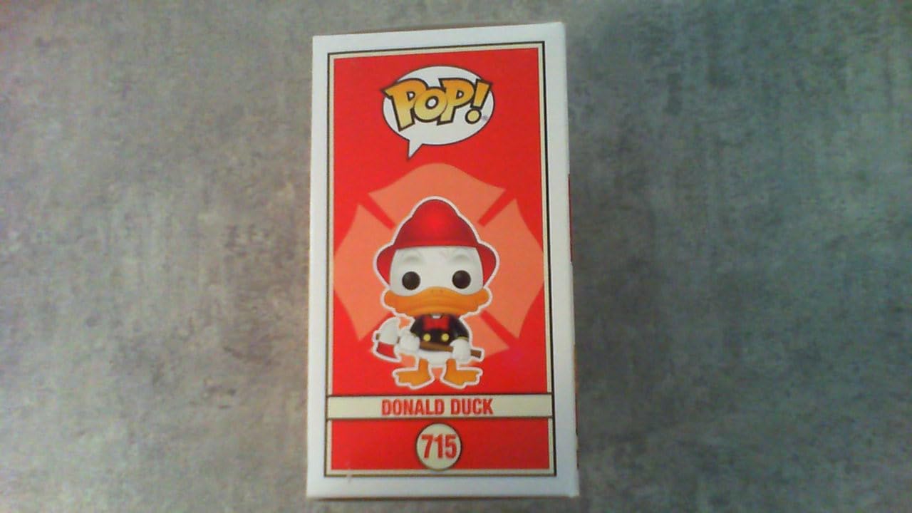 Funko Pop Donald Duck Donald Duck Anniversary Firefighter Exclusive