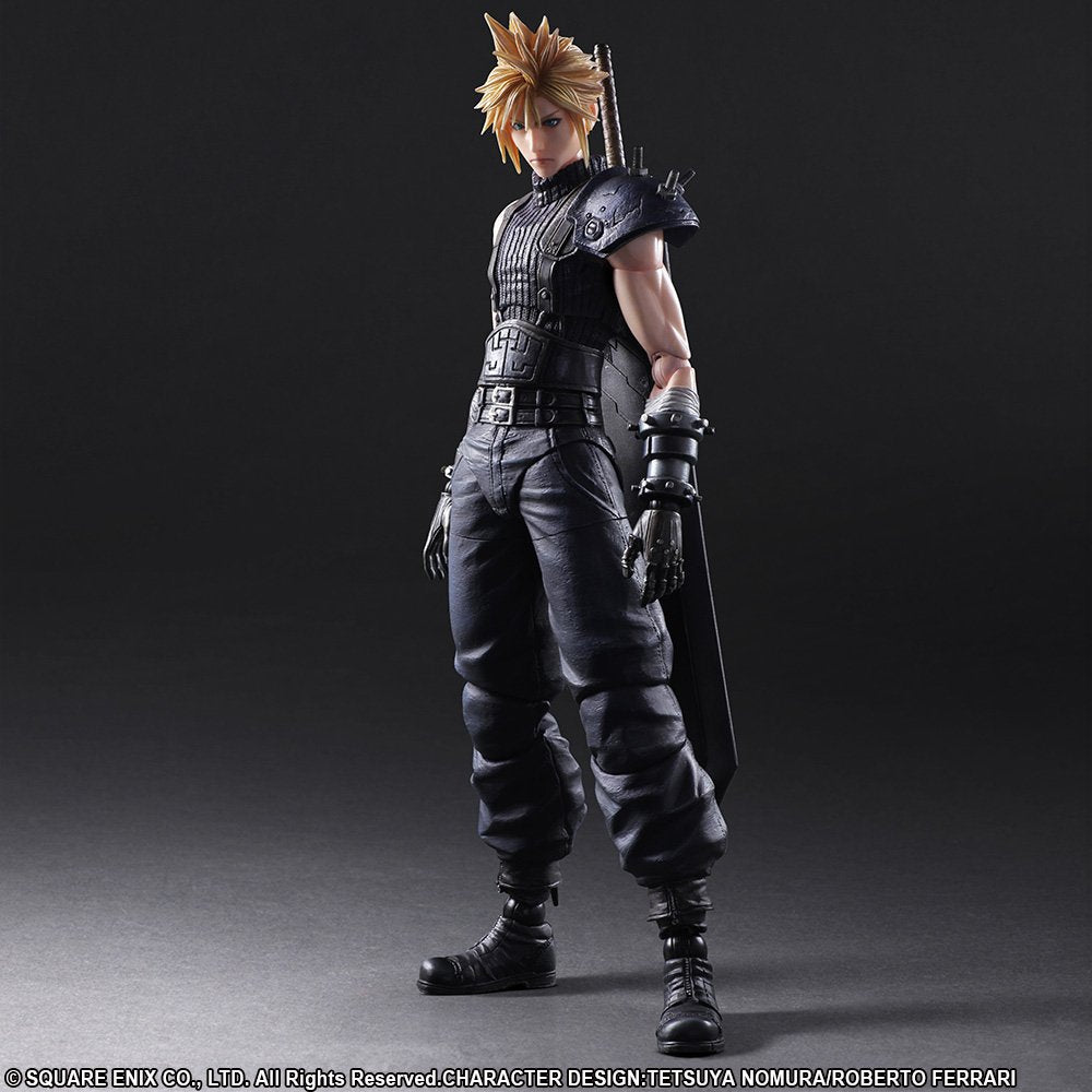 Square Enix Final Fantasy VII Remake Cloud Strife Play Arts Kai Action Figure