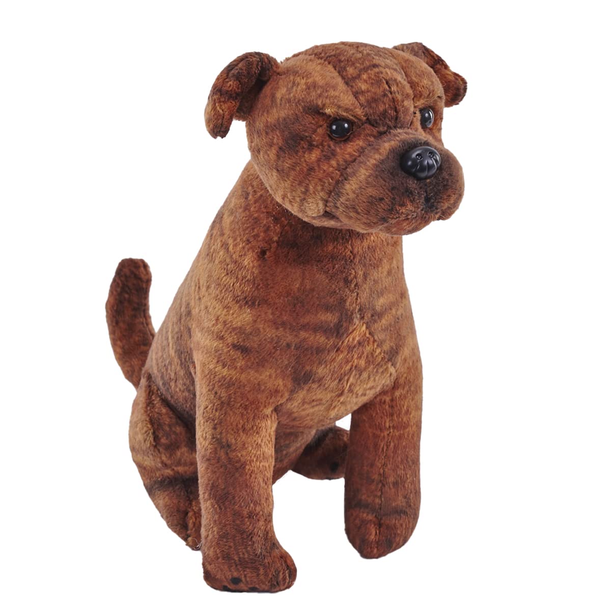 WILD REPUBLIC Staffordshire Bull Terrier Plush Toy - 5.5" Stuffed Animal with Sound, Made from Recycled Materials, Great Gift for Kids