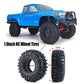 RCLIONS 4PCS 1.9inch RC Crawler Tires Rubber Wheel Tyre 110mm/4.3'' with Foam Insert for 1/10th AXIAL SCX10,TRX4,SCX10 II,D90,D1