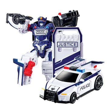 New Tobot, Tobot P, Youngtoys Transforming Collectible Vehicle To Robot, Heroes Animation Character Toys For Kids 3 And Up Trans