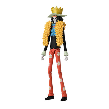 ANIME HEROES Brook Action Figure - One Piece - Acrylic - Model 37006 - Collectible