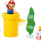 Nintendo Super Mario Underwater 2.5' Figure Diorama Play Set, Includes: Mario, Cheep-Cheep, Blooper, Mechanical Warp Pipe, Spinning Water Plant & Two Coins