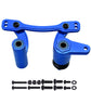 Aluminum Steering Bell Crank Set Steering Rack Servo Saver Complete for Arrma 1/8 Kraton/Notorious/Mojave/Felony Infraction/Outc