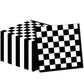 100 Pack Black And White Checkered Flag Party Napkins Disposable Race Car Birthday Party Supplies Racing Car Theme Party Paper Lunch Napkins For Baby Shower Kids Men Party Decorations Favors
