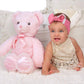 Bearington Large Pink Teddy Bear Plush, 18 Inch Stuffed Animal For Girls