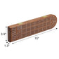 Juegoal Wood Cribbage Board Game Set 3 Tracks With Metal Pegs, Cards, Storage Area