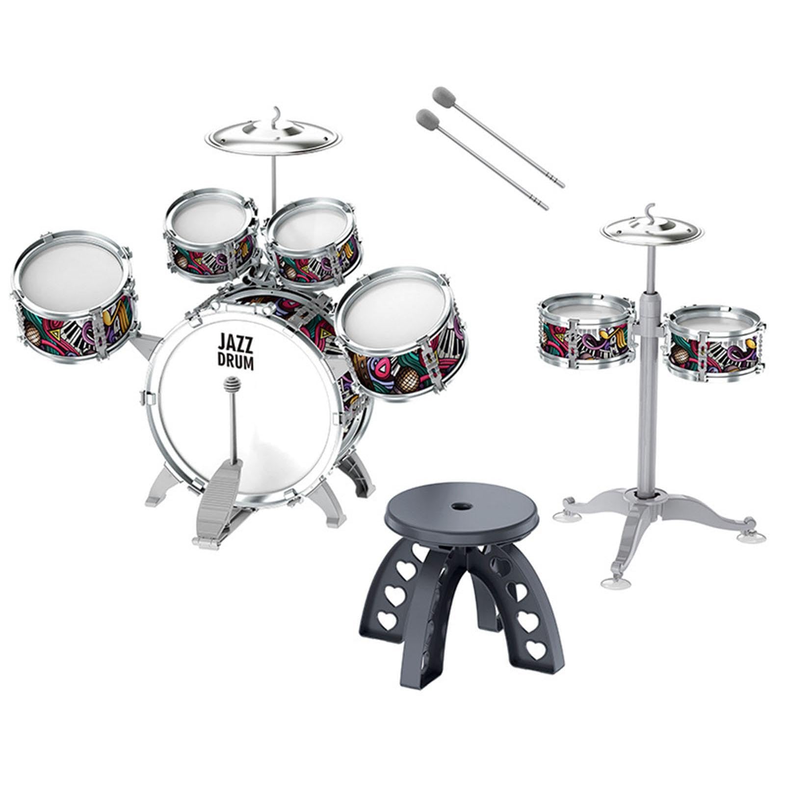 Bnf Beginners Kids Drum Set Music Enlightenment For Kindergarten Preschool Party Style A| Percussion |Sets & Kits|1 Kids Drum Se