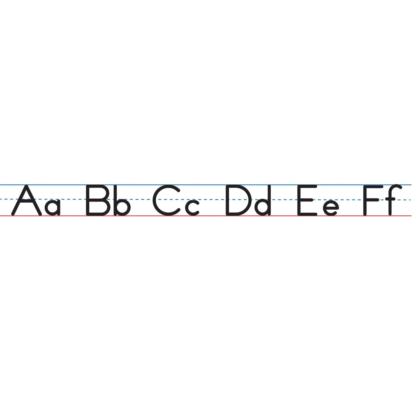 Ashley Productions Magnetic Manuscript Alphabet Lines, Large