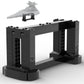 Mocellence Display Stand for Lego Imperial Star Destroyer 75394  Stable Display Bracket Building Block Set with Clear Instruction for Fans  mature-themed and Kids 3 Up - 1 Pack