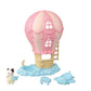 Calico Critters Baby Balloon Playhouse, Dollhouse Playset With Tuxedo Cat Figure Included