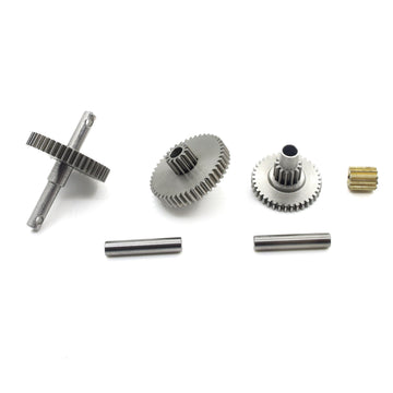 Raflot Stainless Steel 40.3:1 Low Range Transmission Gear Set With 11 Tooth Motor Pinion For Trx4M 1/18 Rc Crawler Car Upgrade