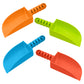 4E's Novelty 4 Pack Beach Shovels 8 Inch, Heavy Duty Plastic Sand Shovel for Kids, - Great for Sandbox Shovels, Planting Shovels