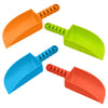 4E's Novelty 4 Pack Beach Shovels 8 Inch, Heavy Duty Plastic Sand Shovel for Kids, - Great for Sandbox Shovels, Planting Shovels