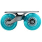 Jincao Drift Plate Board Skate Split Portable Roller Road Aluminum Anti-Slip Plate With Blue Flash Light Pu Wheels And Abec-7 60