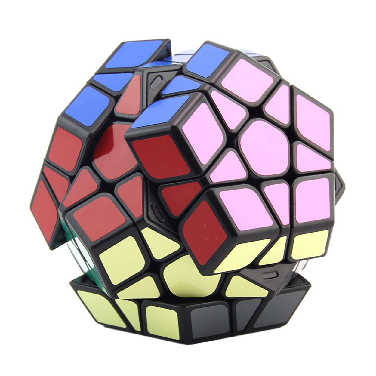 Megaminx Speed Cube 3X3X3 By 3 Megaminx Magic Speed Cube 3X3X3 Dodecahedron Cube Puzzle Vivid Color Magic Cube Fast And Sturdy Cube Puzzle Toys