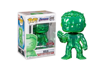 Funko Avengers Endgame Hulk (Chrome Green) Pop Figure (Walmart Exclusive)