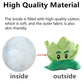 Jhesao 25 Pcs Pvz Plush Zombies Plants Sets Random Different Types Toy, Pvz Plushies 1 2 Stuffed Soft Doll, Pvz Figure Doll New