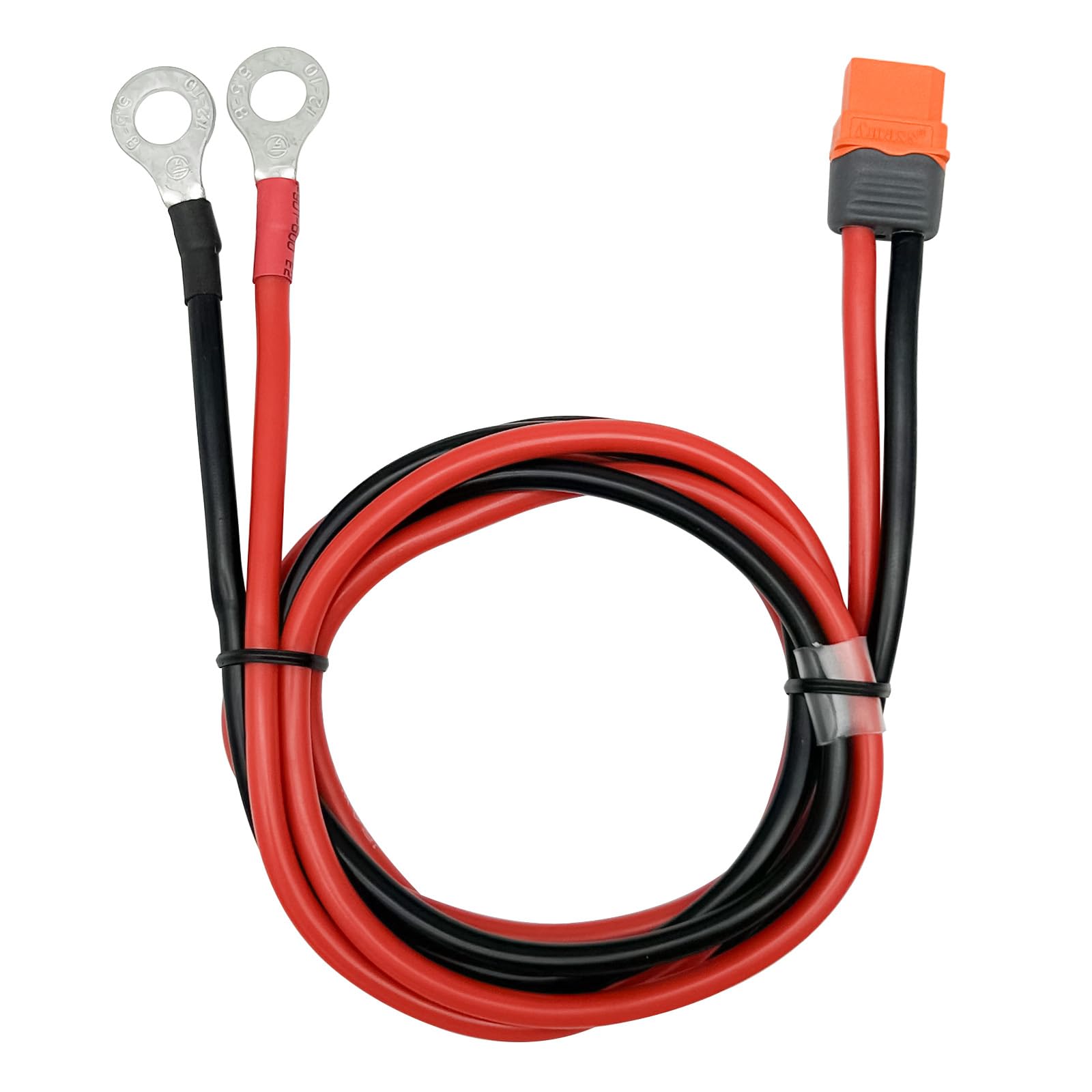 XT60i to O Ring Terminal Cable with 1M 12AWG Silicon Wire Extension Cable for RC Lipo Battery FPV Racing Drone Solar Power Stati