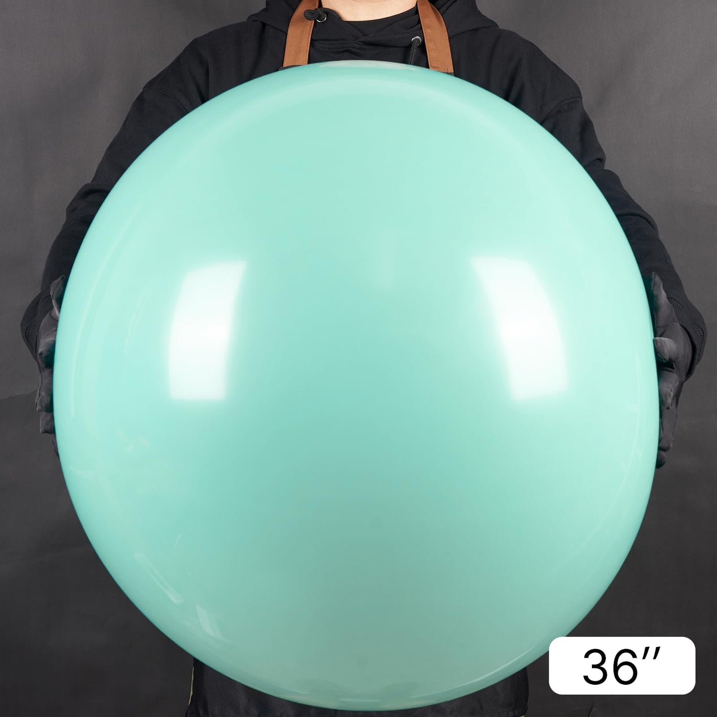 Partywoo Mint-Q03 4Pcs 36' Balloons, Ice Cream Theme, Latex, Jumbo, For Birthday, Wedding Decorations
