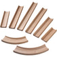 HABA Kullerbu Expansion Set - 8 Piece Straight Tracks & Curves - Beech Wood - One Size