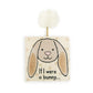 Jellycat If I Were A Bunny: A Baby Touch And Feel Board Book, Beige Bunny - Children'S Book - Baby Gift