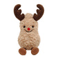 MUALML Cute Peanut Plush Toy, 6'' Soft Reindeer Peanut Stuffed Animal Funny Food Plushies with Legs, Adorable Smile Peanut Birth