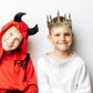 DothRayan Royal Gold Foam Crown Headband - Cosplay Prop and Party Favor for Boys, Men, and Prom