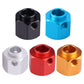 Aimrock Aluminum 12Mm Hex Wheel Hubs 10Mm Offset Spacers Adapters For 1/10 Trx4 Trx6 Rc Crawler Truck (Black, 10Mm)