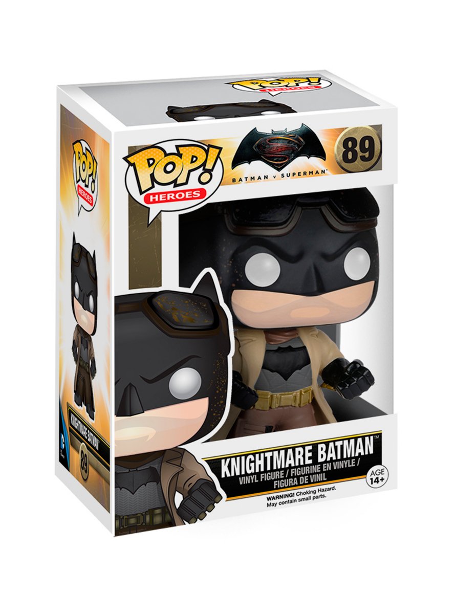 Funko Pop Heroes: Batman Vs Superman - Knightmare Batman Action Figure