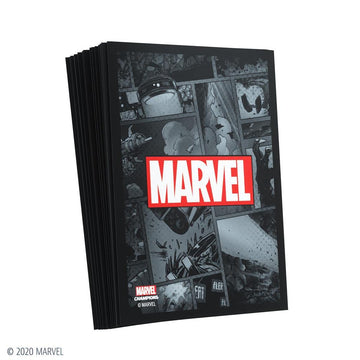 Gamegenic Marvel Champions The Card Game Official Black Panther Art Sleeves | Pack Of 50 Art Sleeves And 1 Clear Sleeve | Card Game Holder | Use With Tcg And Lcg Games | Made By Fantasy Flight Games